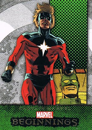 Upper Deck Marvel Beginnings Series II Base Card 340 Captain Marvel