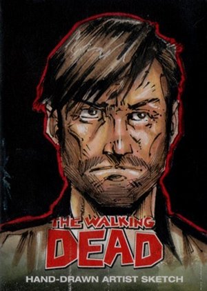 Cryptozoic The Walking Dead Comic Book Sketch Card  Jim Kyle