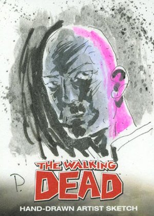 Cryptozoic The Walking Dead Comic Book Sketch Card  Mark Pennington