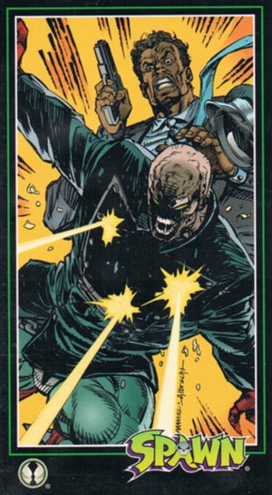 Image/Wildstorm Spawn Base Card 118 In the Line of Duty