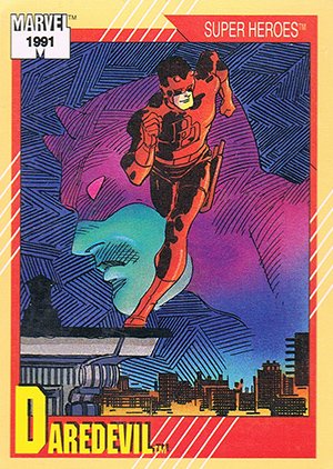 Impel Marvel Universe II Base Card 2 Daredevil