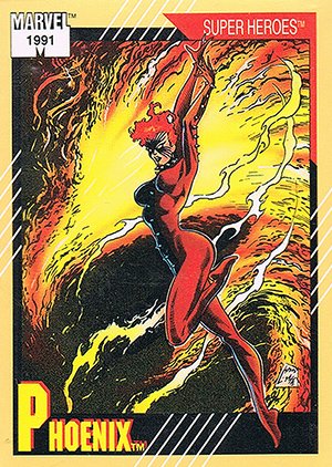 Impel Marvel Universe II Base Card 5 Phoenix