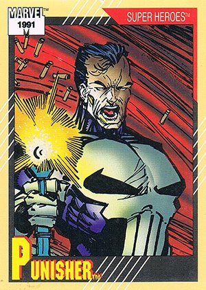 Impel Marvel Universe II Base Card 14 Punisher