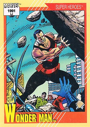 Impel Marvel Universe II Base Card 30 Wonder Man