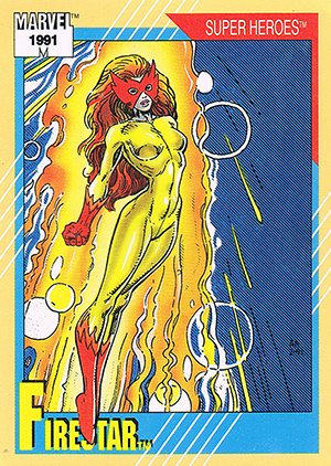 Impel Marvel Universe II Base Card 32 Firestar