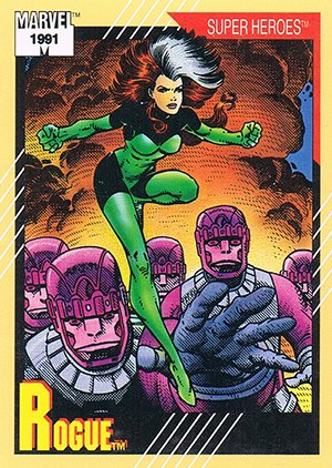 Impel Marvel Universe II Base Card 42 Rogue