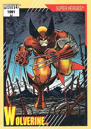 Impel Marvel Universe II Base Card 50 Wolverine