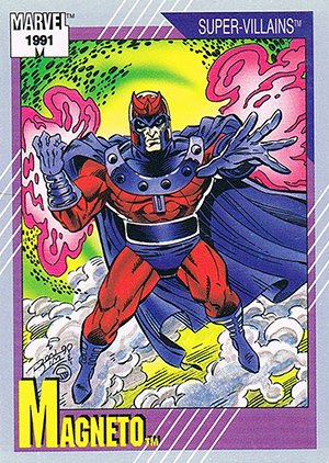 Impel Marvel Universe II Base Card 57 Magneto