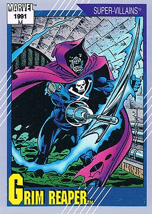 Impel Marvel Universe II Base Card 63 Grim Reaper
