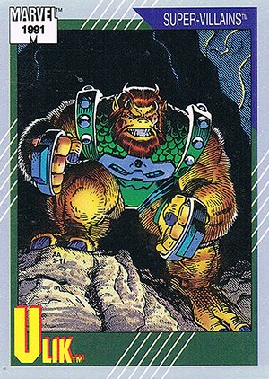 Impel Marvel Universe II Base Card 68 Ulik