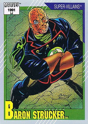 Impel Marvel Universe II Base Card 69 Baron Strucker