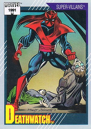 Impel Marvel Universe II Base Card 80 Deathwatch