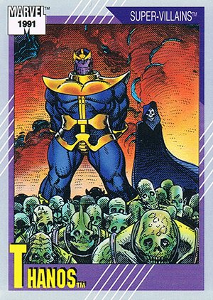 Impel Marvel Universe II Base Card 85 Thanos