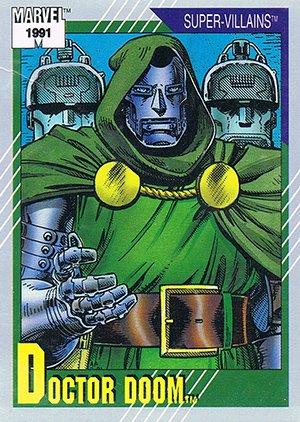 Impel Marvel Universe II Base Card 88 Doctor Doom
