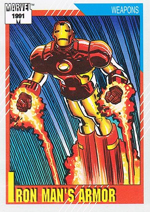 Impel Marvel Universe II Base Card 133 Iron Man's Armor