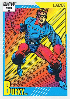 Impel Marvel Universe II Base Card 140 Bucky
