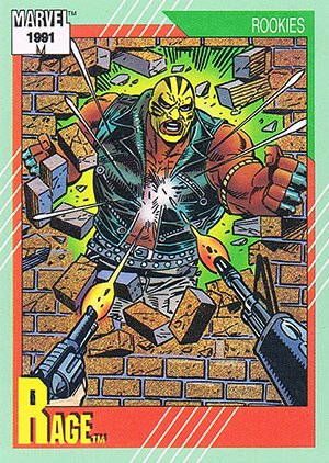 Impel Marvel Universe II Base Card 147 Rage