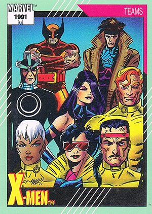 Impel Marvel Universe II Base Card 153 X-Men