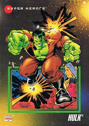 Impel Marvel Universe III Base Card 13 Hulk