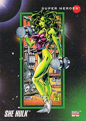 Impel Marvel Universe III Base Card 16 She-Hulk