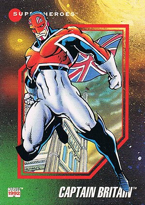 Impel Marvel Universe III Base Card 17 Captain Britain