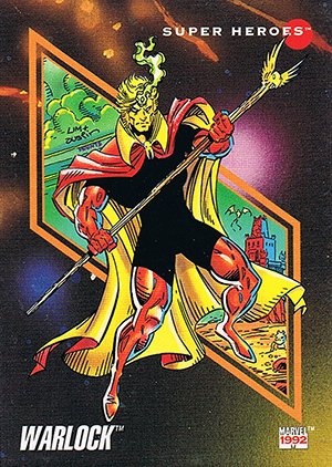 Impel Marvel Universe III Base Card 36 Warlock