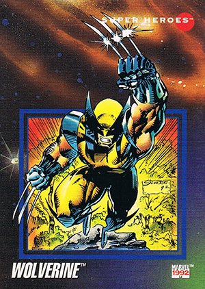 Impel Marvel Universe III Base Card 38 Wolverine