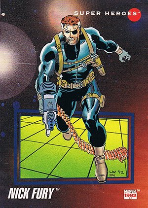 Impel Marvel Universe III Base Card 40 Nick Fury
