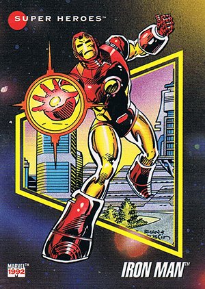 Impel Marvel Universe III Base Card 62 Iron Man