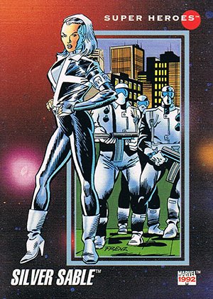 Impel Marvel Universe III Base Card 65 Silver Sable