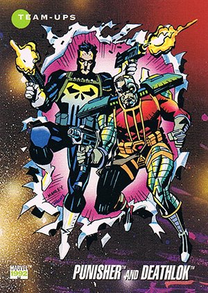 Impel Marvel Universe III Base Card 86 Punisher and Deathlok
