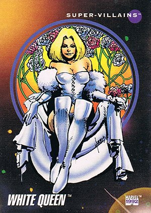Impel Marvel Universe III Base Card 123 White Queen