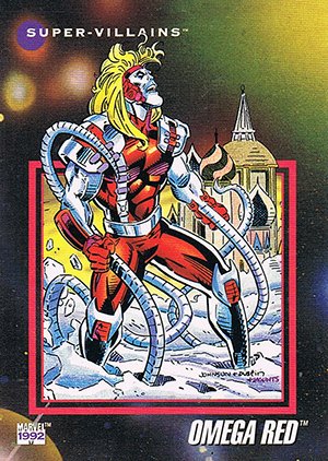 Impel Marvel Universe III Base Card 124 Omega Red