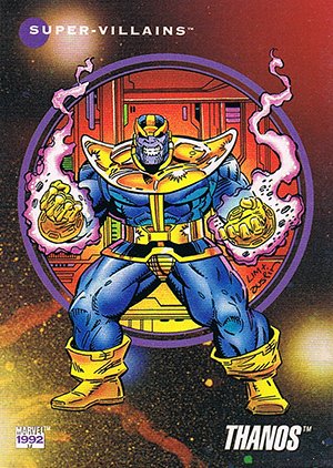 Impel Marvel Universe III Base Card 126 Thanos