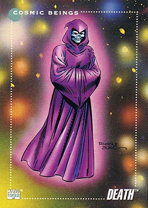 Impel Marvel Universe III Base Card 157 Death