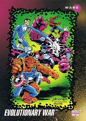 Impel Marvel Universe III Base Card 185 Evolutionary War