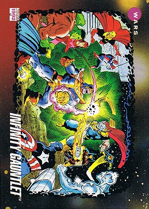 Impel Marvel Universe III Base Card 189 Infinity Gauntlet