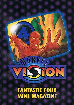 Fleer/Skybox Marvel Vision Mini-Mags  Fantastic Four