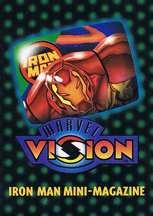 Fleer/Skybox Marvel Vision Mini-Mags  Iron Man