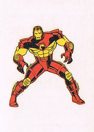 Fleer/Skybox Marvel Vision Tattoos Fleer11 Iron Man