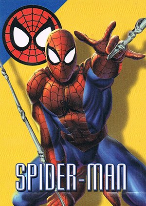 Fleer/Skybox Marvel Vision Base Card 1 Spider-Man