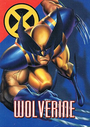 Fleer/Skybox Marvel Vision Base Card 40 Wolverine