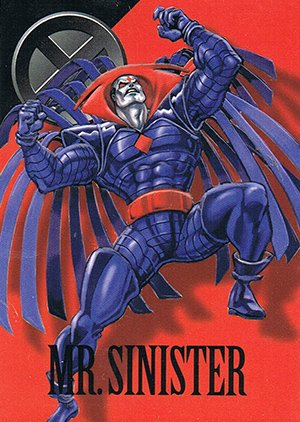 Fleer/Skybox Marvel Vision Base Card 44 Mr. Sinister