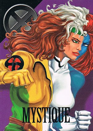 Fleer/Skybox Marvel Vision Base Card 45 Mystique