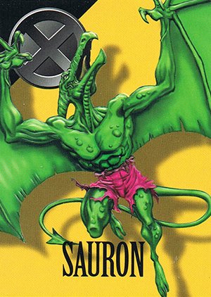 Fleer/Skybox Marvel Vision Base Card 48 Sauron