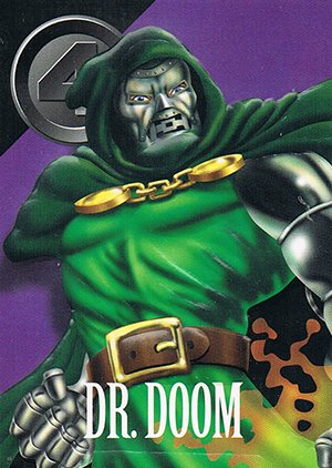 Fleer/Skybox Marvel Vision Base Card 59 Dr. Doom