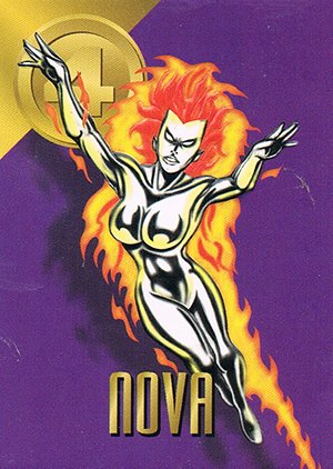 Fleer/Skybox Marvel Vision Base Card 71 Nova
