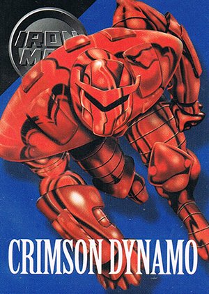 Fleer/Skybox Marvel Vision Base Card 88 Crimson Dynamo