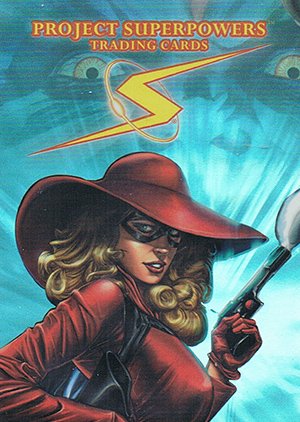 Breygent Marketing Project Superpowers Promos  Ms. Masque foil (SDCC 2011)