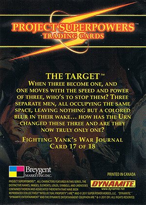Breygent Marketing Project Superpowers Fighting Yank's War Journal 17 The Target